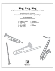 Sing, Sing, Sing Instrumental Parts choral sheet music cover